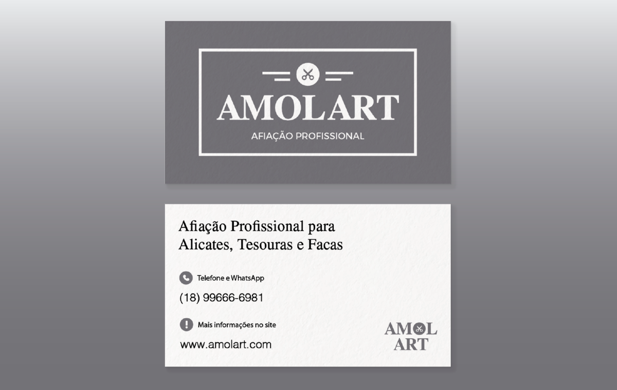 Cartão de Visita Amolart